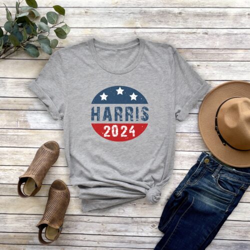 Kamala Harris 2024 Shirt | Kamala for The People Rally Tee | Madam President Harris Campaign Shirt image 0