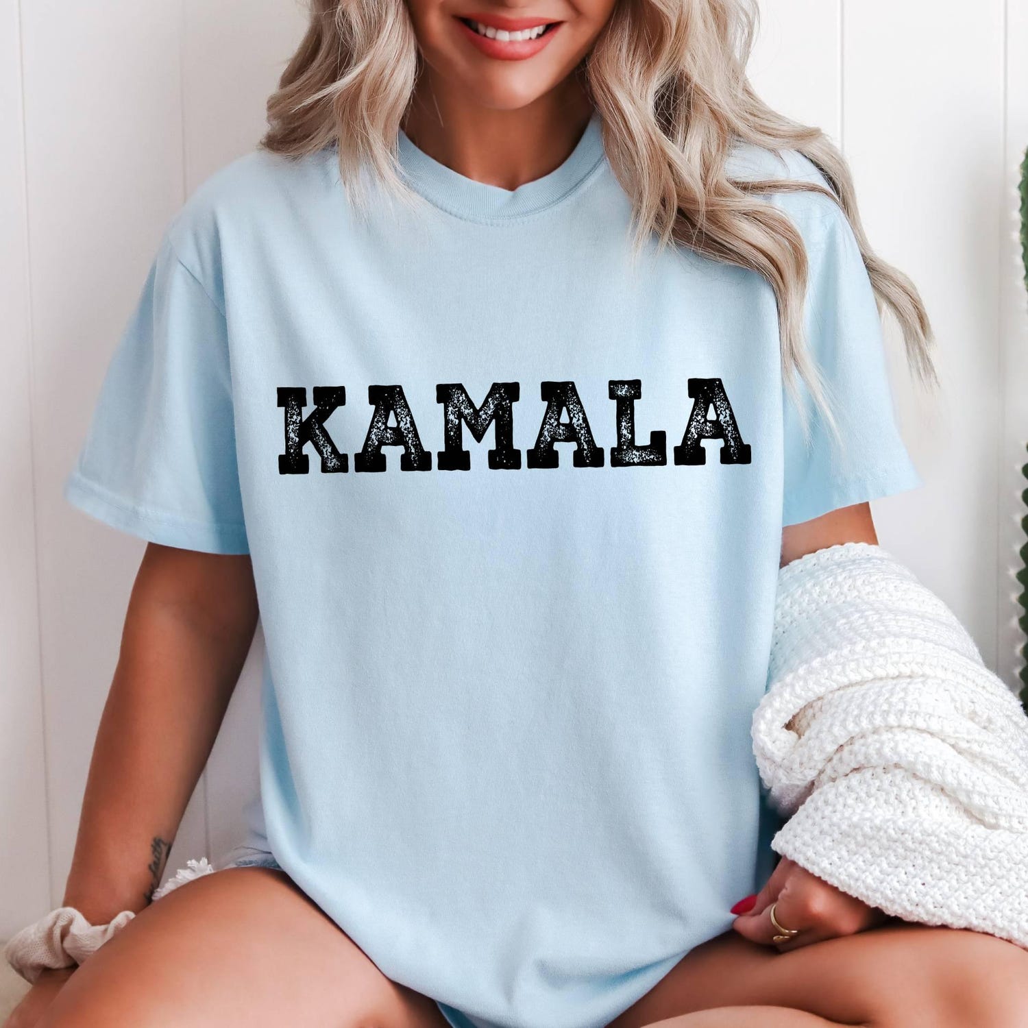 Kamala Harris 2024 Shirt - Madam President Campaign Rally Democrat Tee image 1