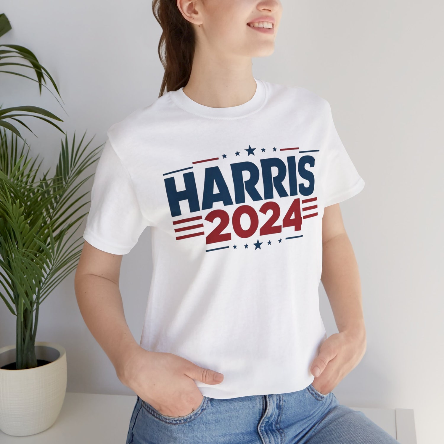 Kamala Harris 2024 Presidential Election Campaign T-Shirt Tank Top Madam President Shirt image 5