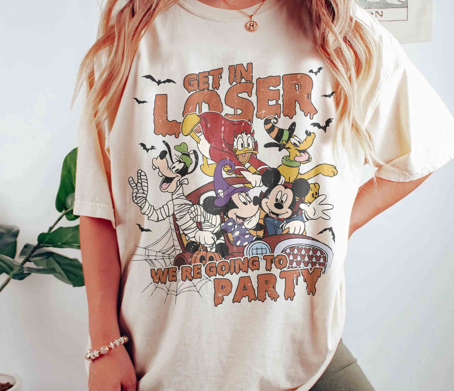 Mickey and Friends Halloween Party Shirt Not So Scary Halloween Halloween Gift Tee image 1