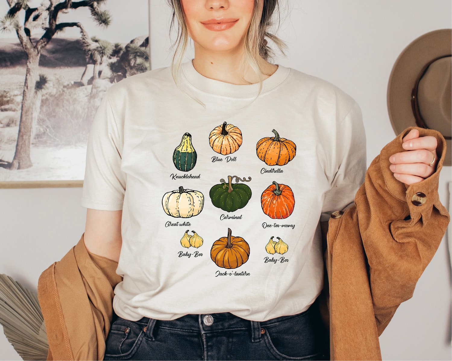 Women's Fall Pumpkin Patch Shirt | Halloween Thanksgiving Autumn Tee | Pumpkin Season Top image 4