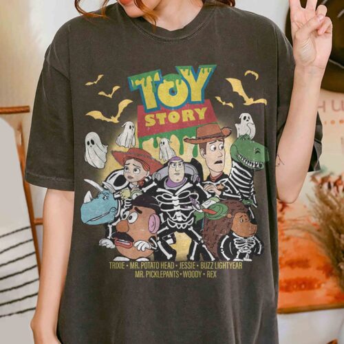 Retro Toy Story Halloween Shirt | Vintage Halloween Party 2024 image 0