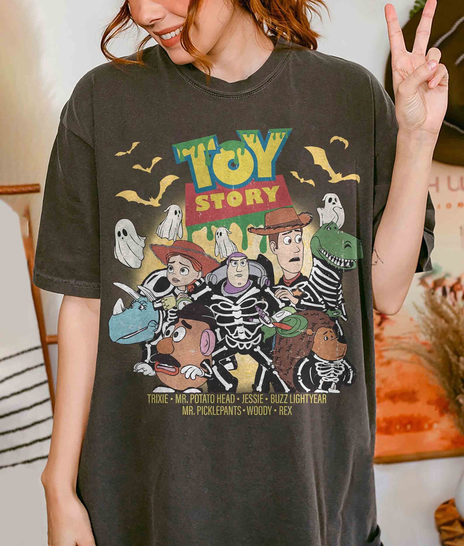 Retro Toy Story Halloween Shirt | Vintage Halloween Party 2024 image 0