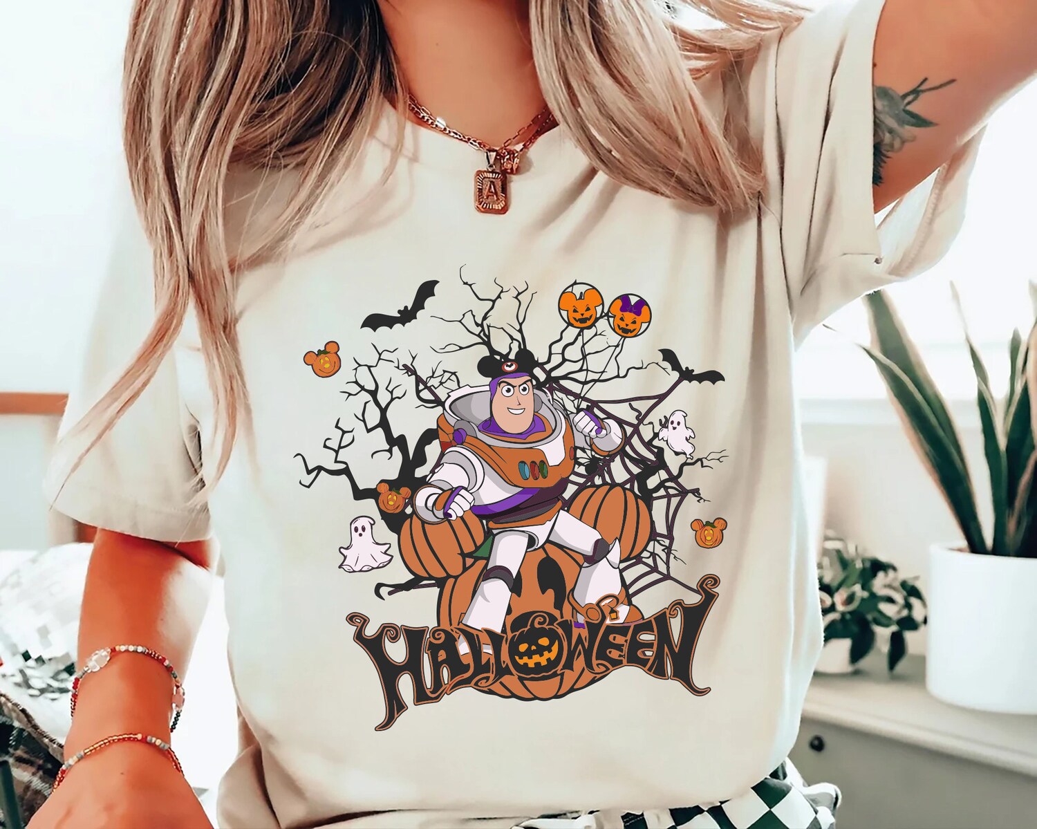 Toy Story Halloween Shirt | Buzz Lightyear Tee | Disneyland Spooky Kids Shirt | Disney Halloween image 7