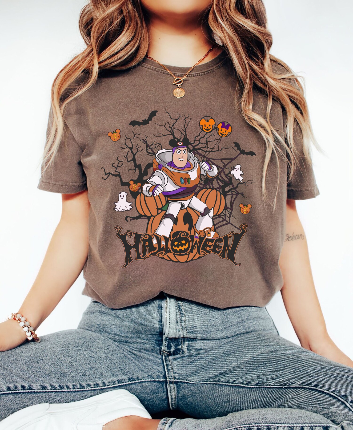 Toy Story Halloween Shirt | Buzz Lightyear Tee | Disneyland Spooky Kids Shirt | Disney Halloween image 2