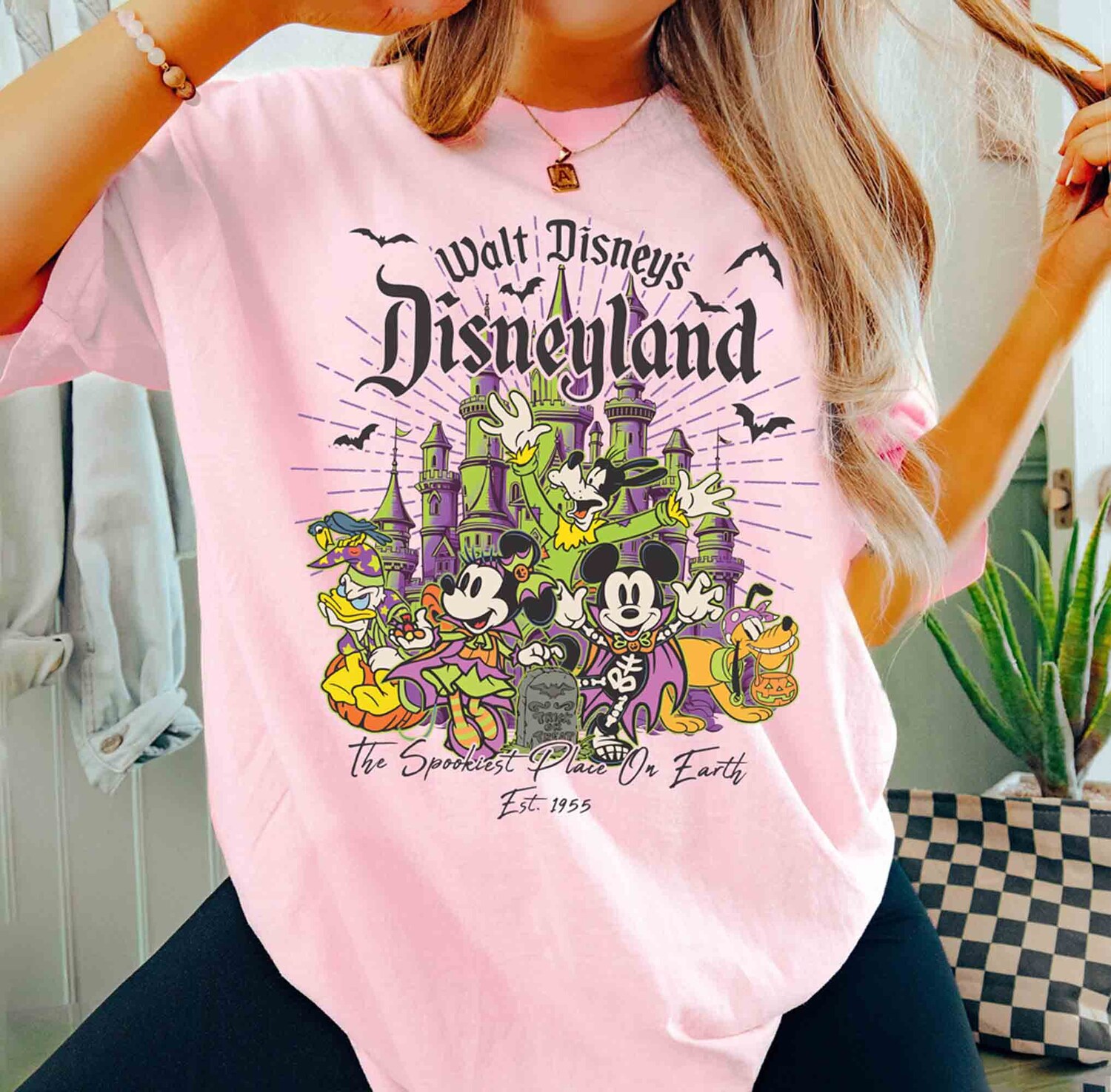 1955 Halloween Shirt Mickey and Friends Not So Scary Party 2024 image 4