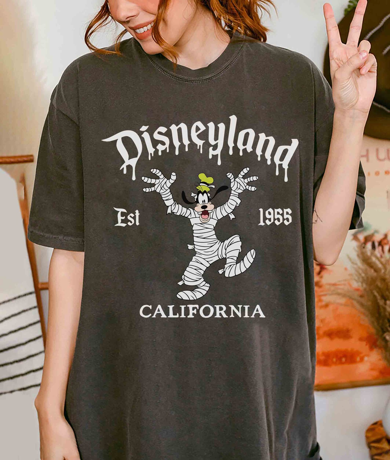 Vintage Disneyland Halloween Shirt - Mickey & Friends Disney Family Halloween Party Tee image 4