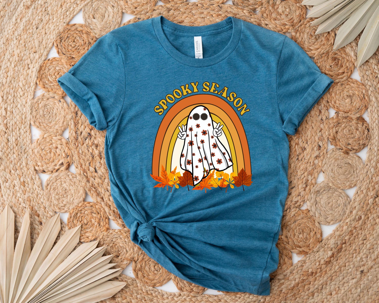 Spooky Season Halloween T-Shirt | Funny Fall Costume | Ghost Family Tee | Halloween Gift image 6