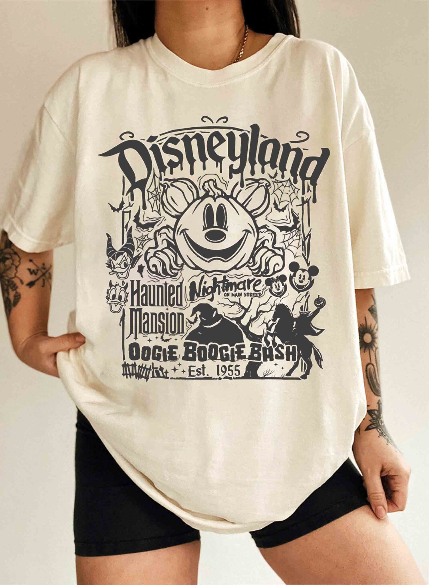 Retro Halloween Shirt | Oogie Boogie Bash | Nightmare on Main Street Gift image 0