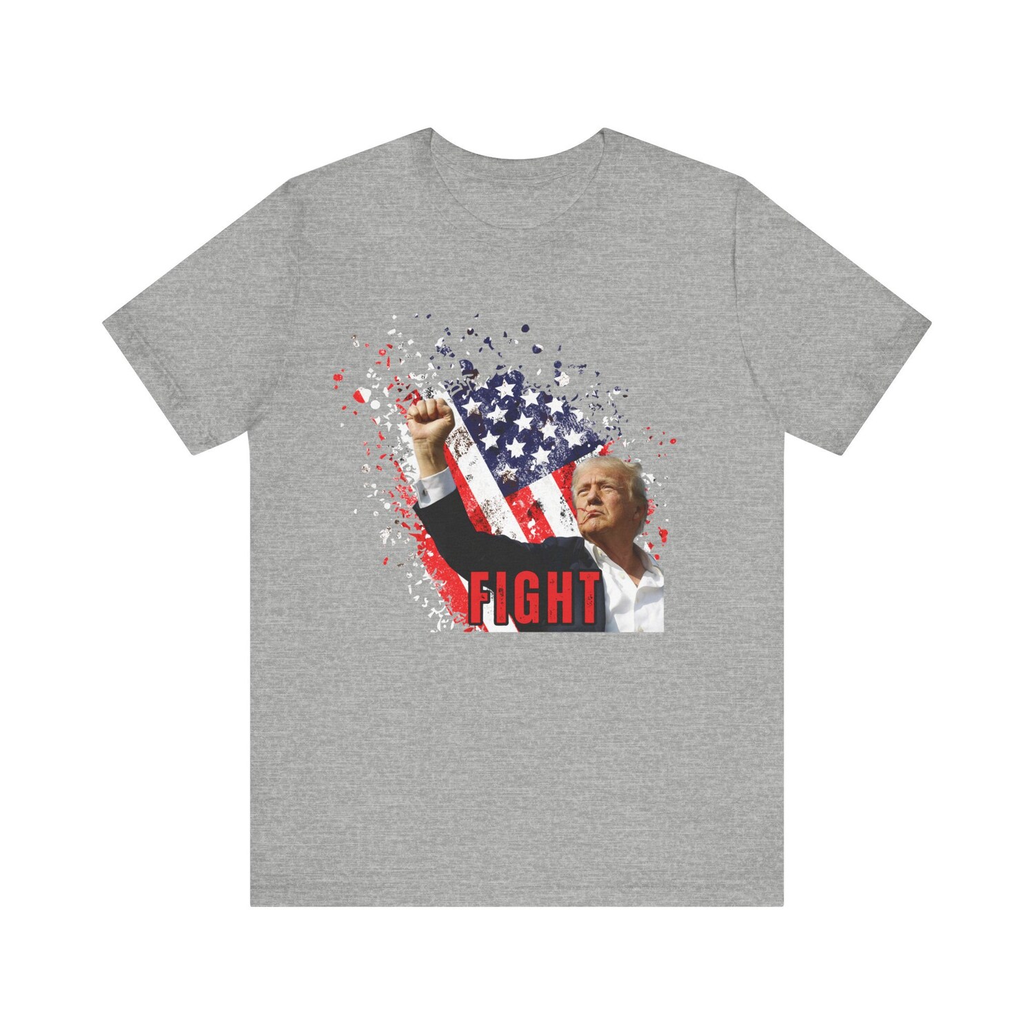 Pro Trump Fight T-Shirt | Republican Convention Donald Trump Support Tee image 5