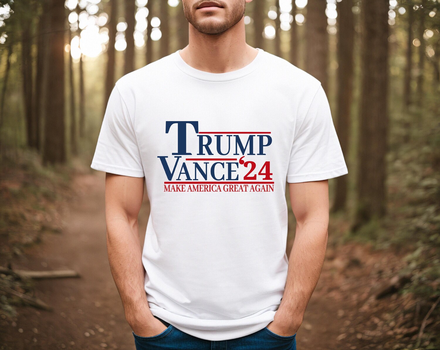 Trump Vance 2024 Shirt JD Vance VP Shirt Donald Trump Republican Fight Shirt image 4