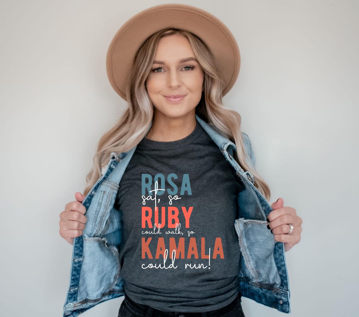 Kamala Harris 2024 Presidential Election Shirt Support Kamala for President Rally Tee image 2