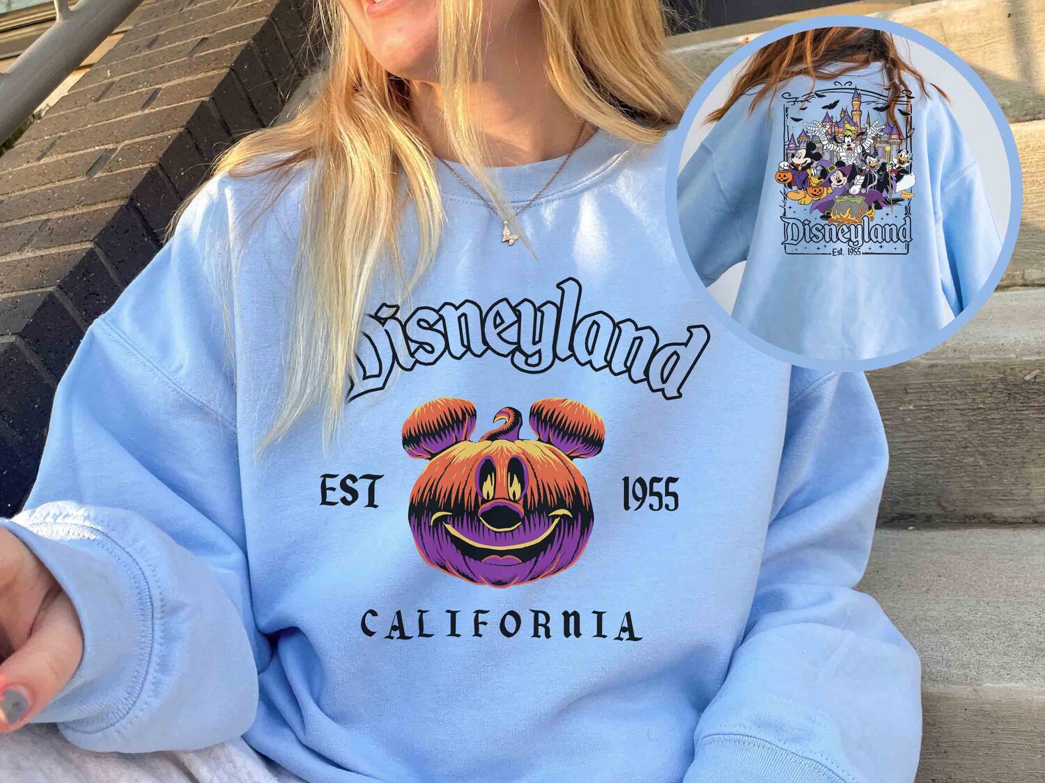 Disneyland Est. 1955 Halloween Shirt | 2 Sided Oogie Boogie Bash Party Shirt image 5