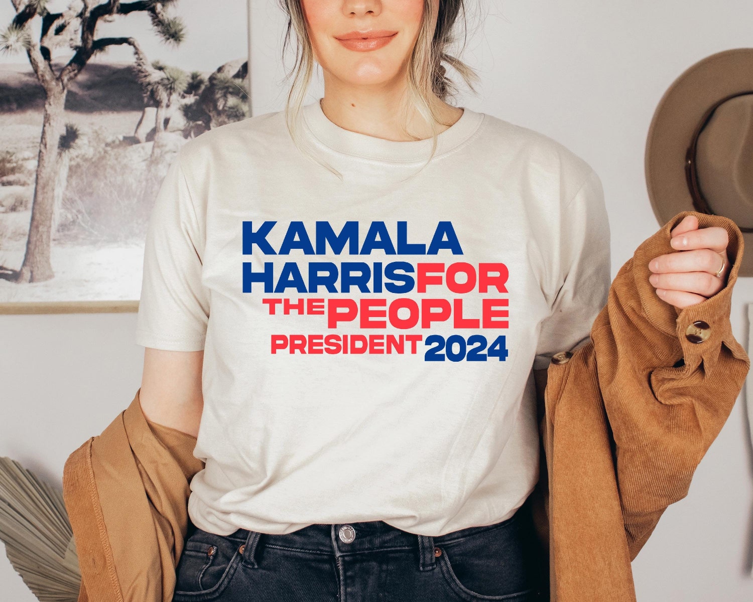 Kamala Harris 2024 President Shirt | Madam President Kamala Harris Rally Tee | I Am Speaking Shirt image 0