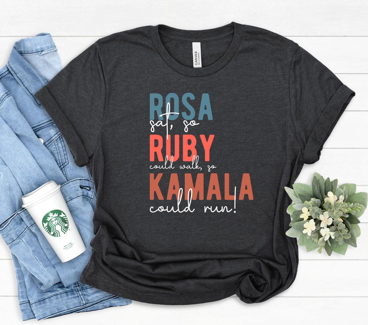 Kamala Harris 2024 Support Shirt Presidential Election Tee Kamala for President Apparel image 0