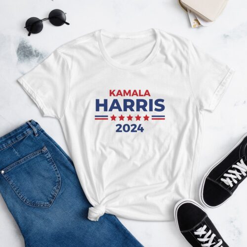 Kamala Harris 2024 Women's T-Shirt | Presidential Campaign Shirt image 0