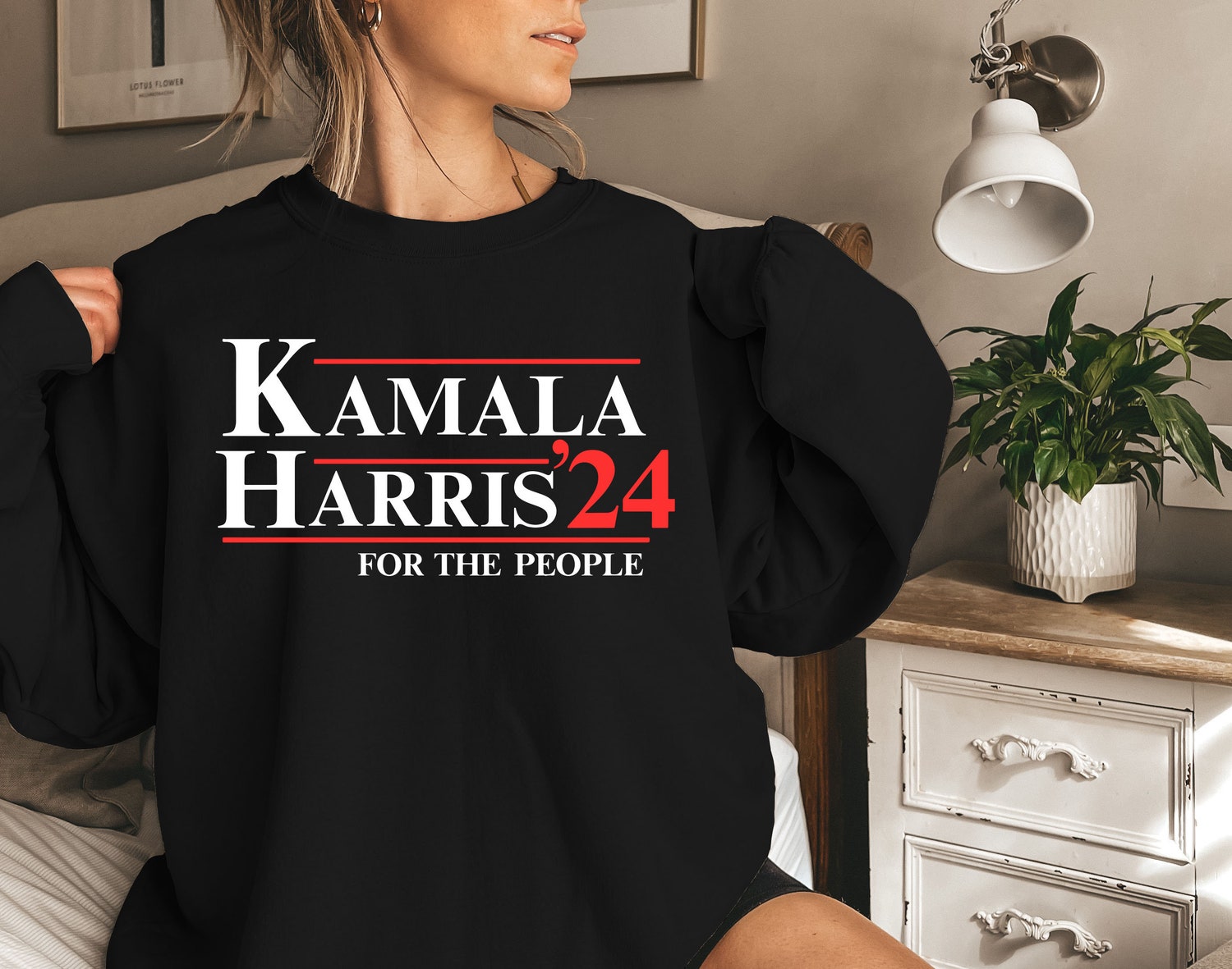 Kamala Harris 2024 Shirt | Kamala Tee| Election 2024 Shirt | Vote Kamala Shirt image 2