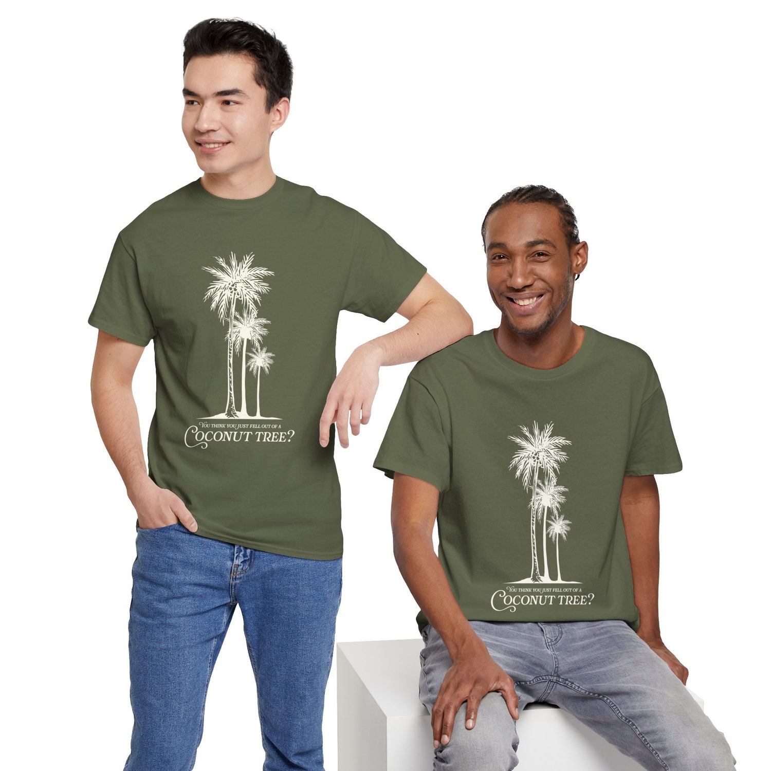 Kamala Harris Quote Shirt Unisex - You Think You Just Fell Out of a Coconut Tree? image 3