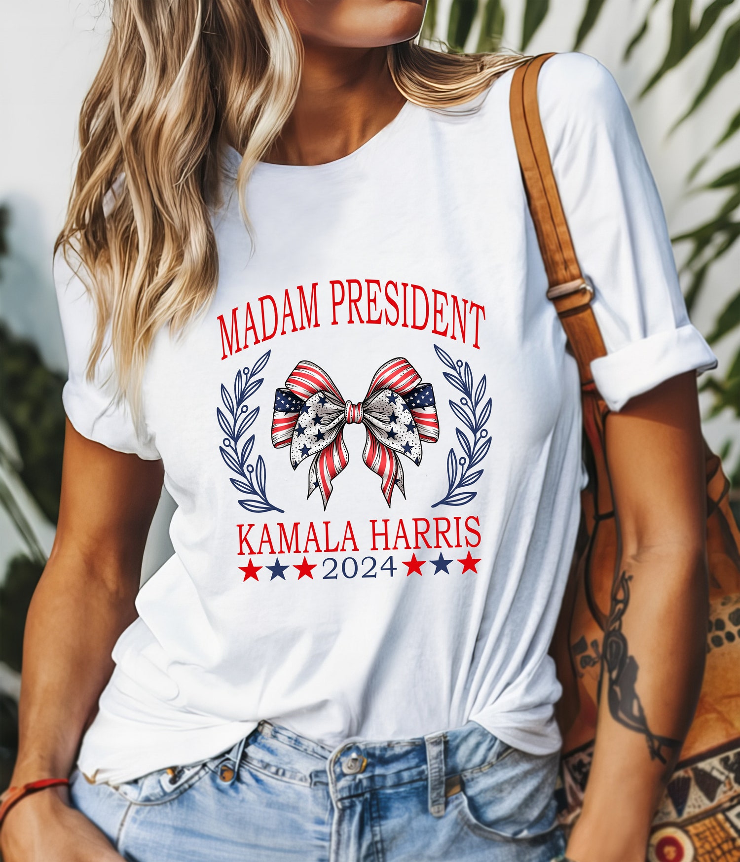 Kamala Harris 2024 Election T-Shirt | Rally Tee for Kamala Supporters | For The People Shirt image 0