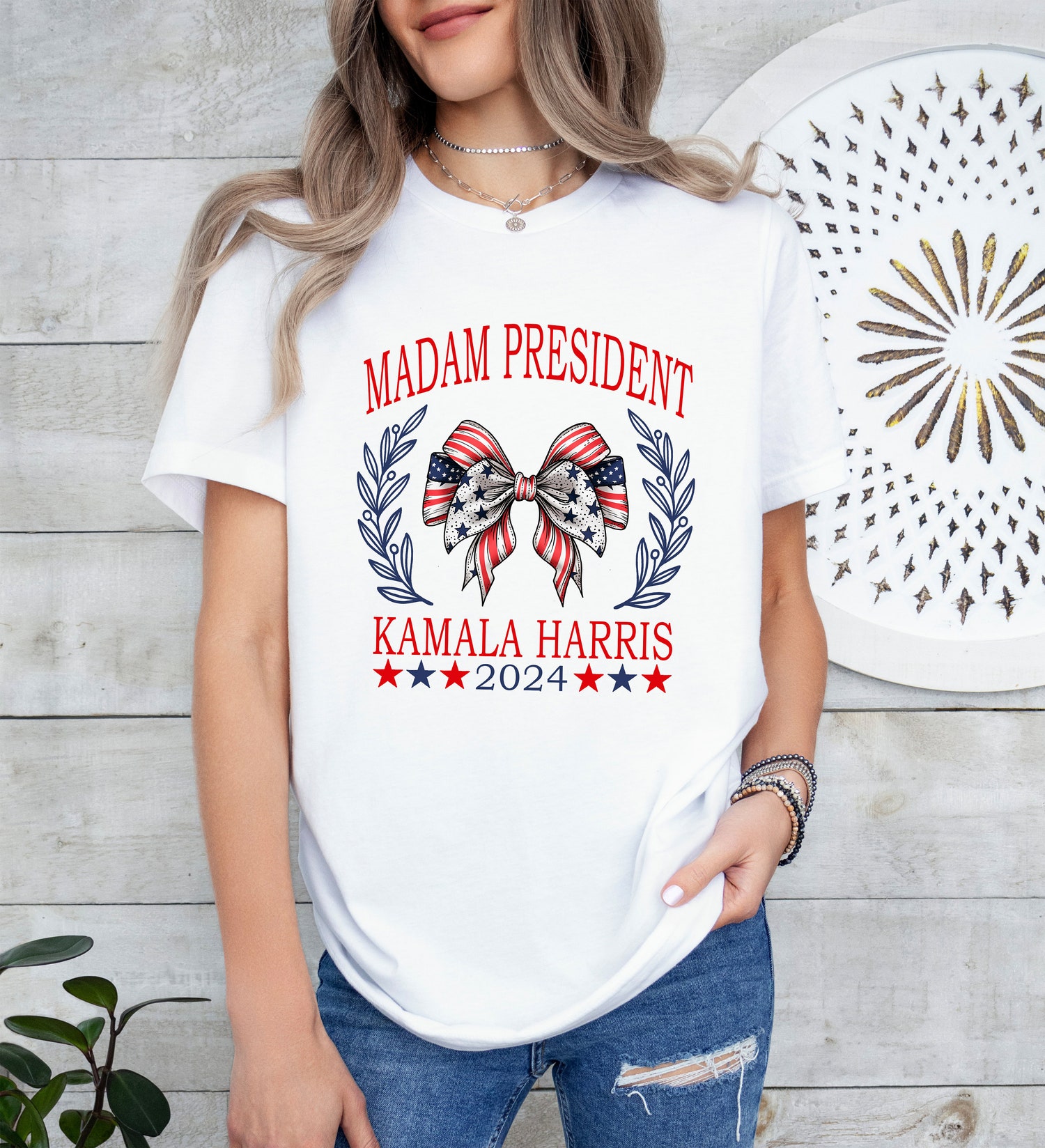 Kamala Harris 2024 Election T-Shirt | Rally Tee for Kamala Supporters | For The People Shirt image 1