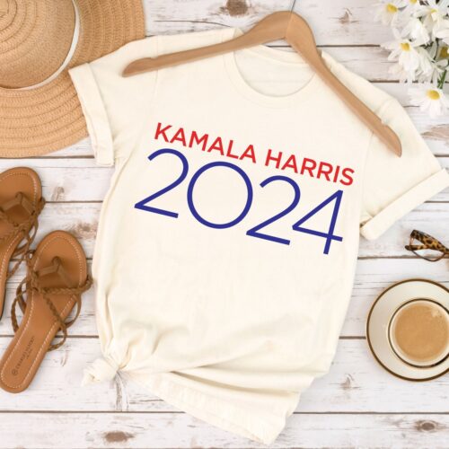 Kamala Harris 2024 T-Shirt | Madam President Supporter Tee | I Am Speaking Shirt image 0