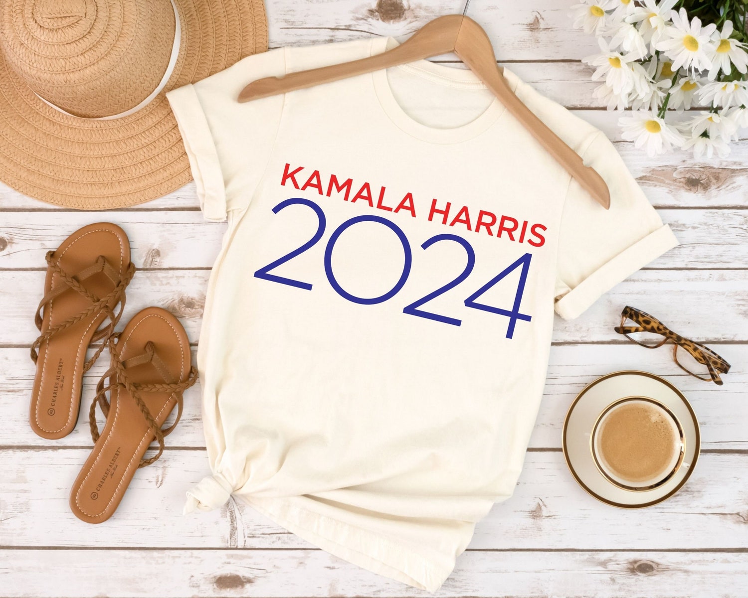 Kamala Harris 2024 T-Shirt | Madam President Supporter Tee | I Am Speaking Shirt image 0