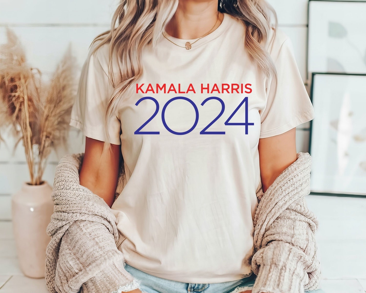 Kamala Harris 2024 T-Shirt | Madam President Supporter Tee | I Am Speaking Shirt image 2