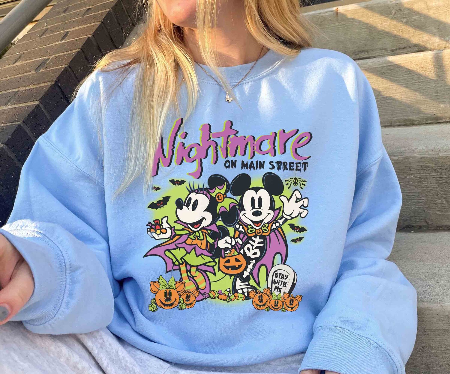 Nightmare On Main Street Shirt | Halloween 2024 | Mickey's Not So Scary Party | Oogie Boogie Bash Gift image 4