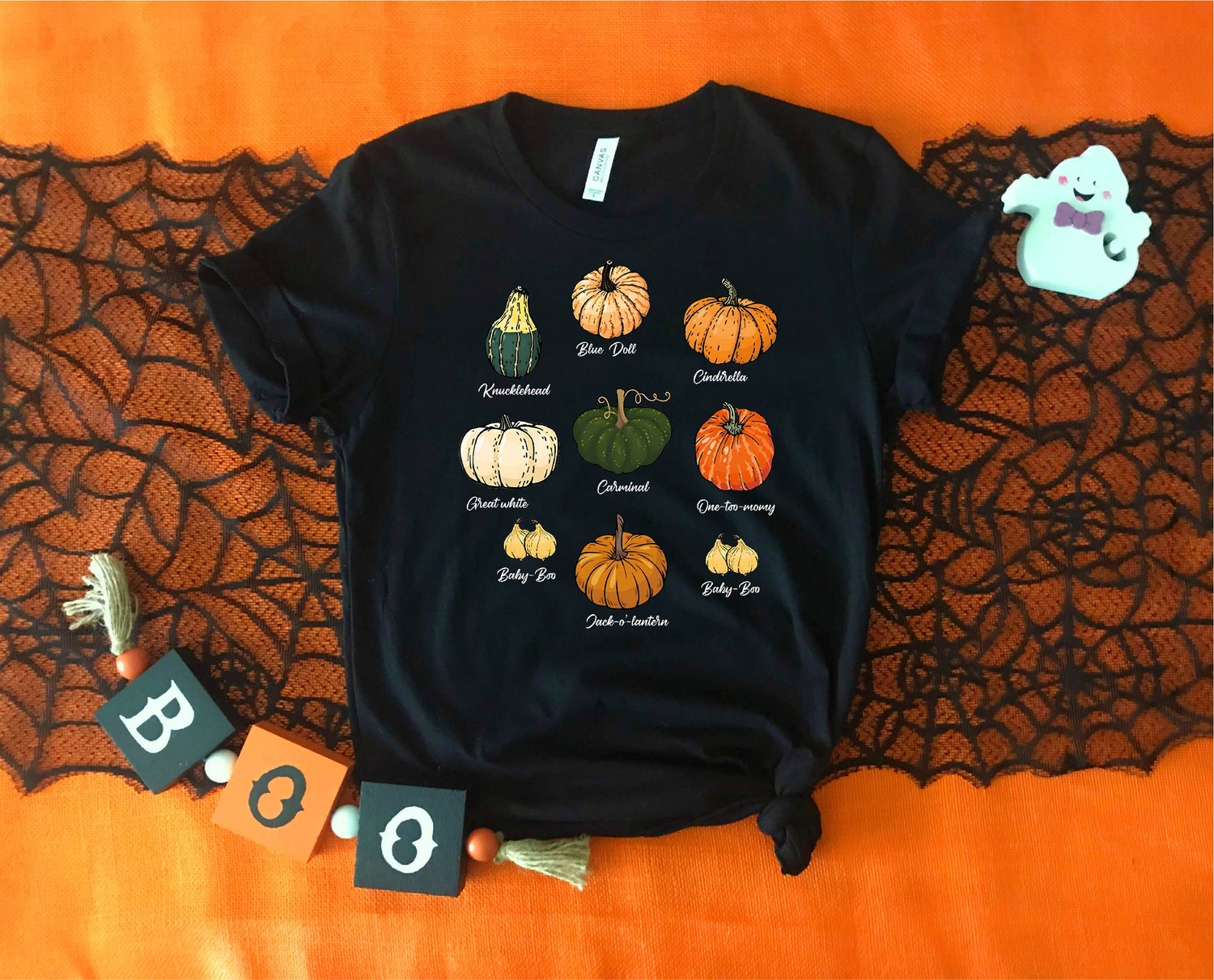 Women's Fall Pumpkin Patch Shirt | Halloween Thanksgiving Autumn Tee | Pumpkin Season Top image 6