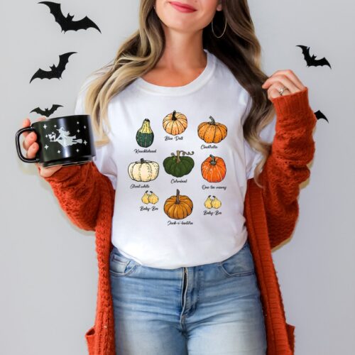 Women's Fall Pumpkin Patch Shirt | Halloween Thanksgiving Autumn Tee | Pumpkin Season Top image 0