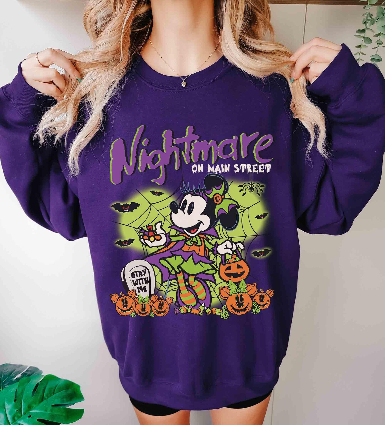 Retro Halloween Shirt - Mickey's Not So Scary Party Tee - Main Street Nightmare image 5