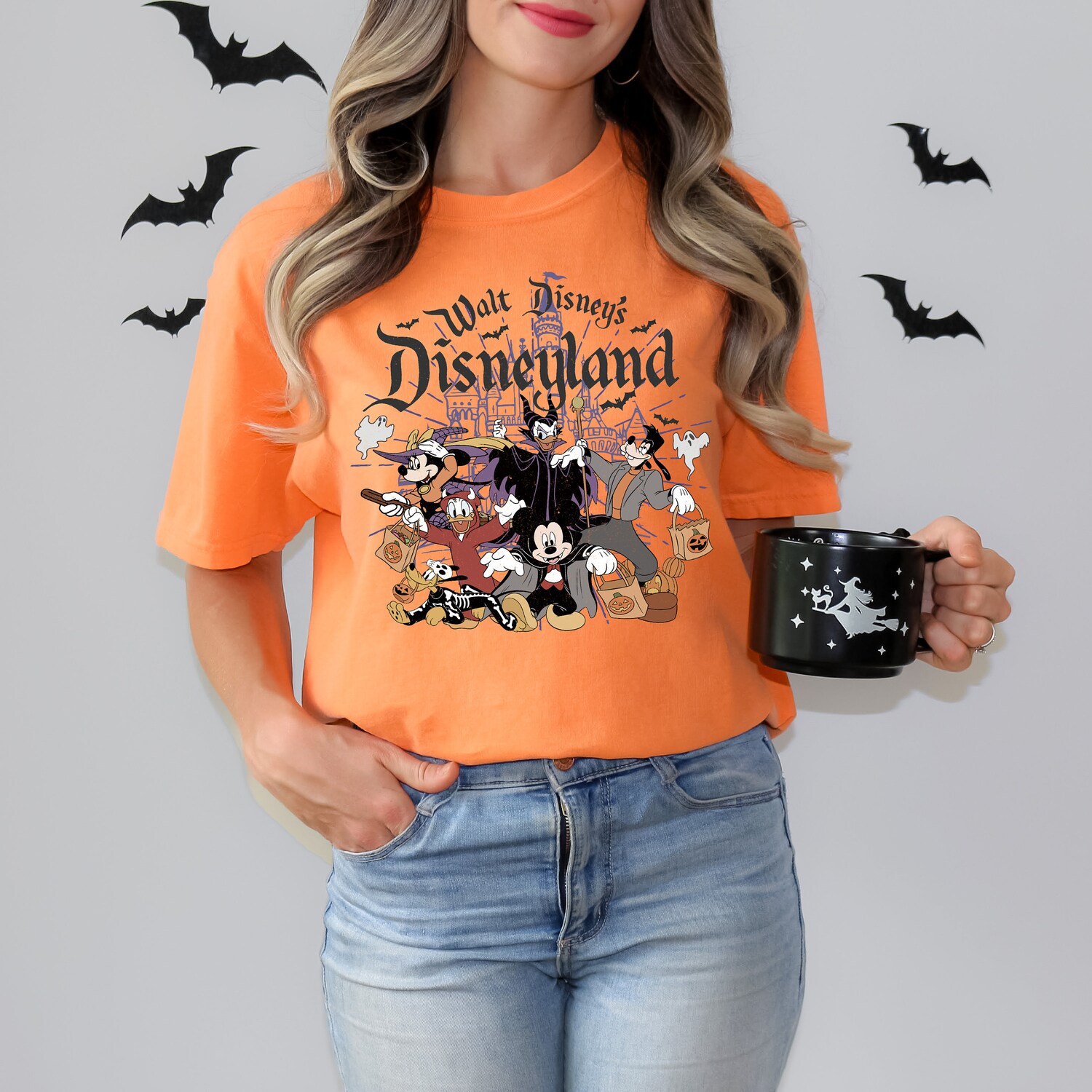 Halloween Shirt - Mickey Not So Scary Spooky Season Tee image 4