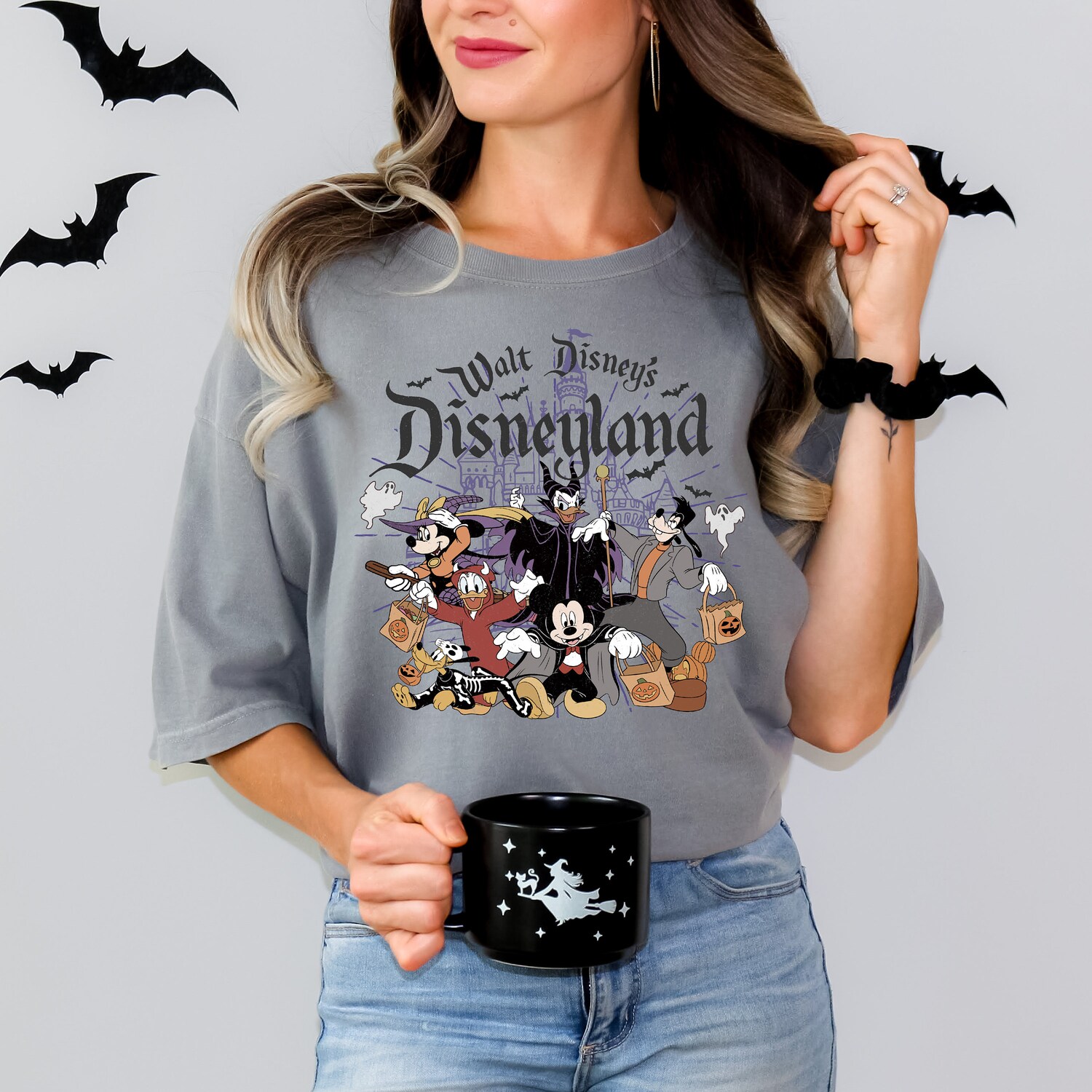 Halloween Shirt - Mickey Not So Scary Spooky Season Tee image 5