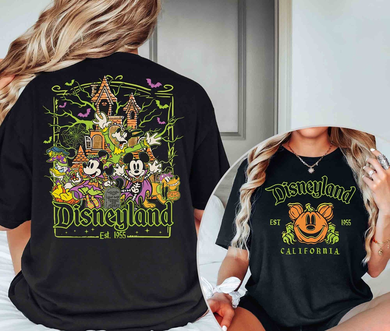 Halloween Shirt 2024 Oogie Boogie Bash Mickey's Not So Scary Party Halloween Gift image 0
