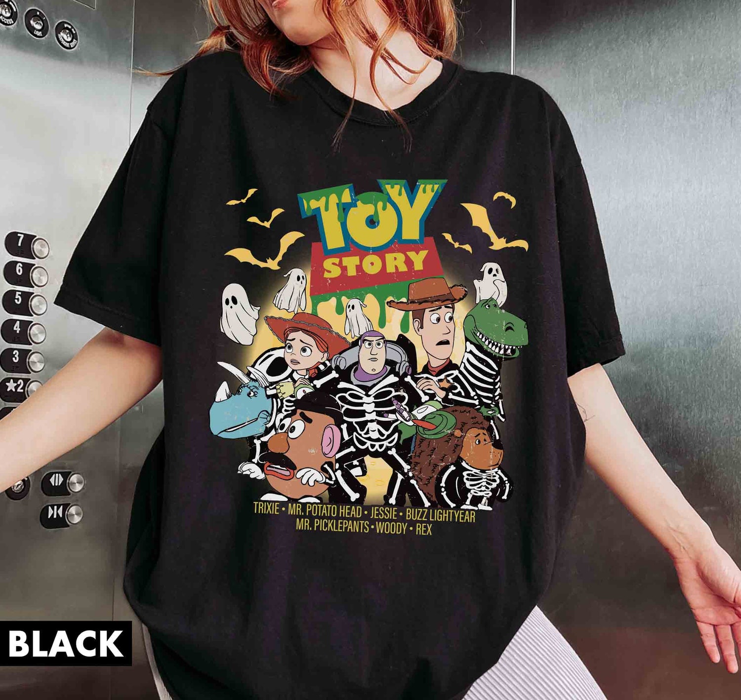 Retro Toy Story Halloween Shirt | Mickey's Not So Scary Party | Oogie Boogie Bash Tee image 3