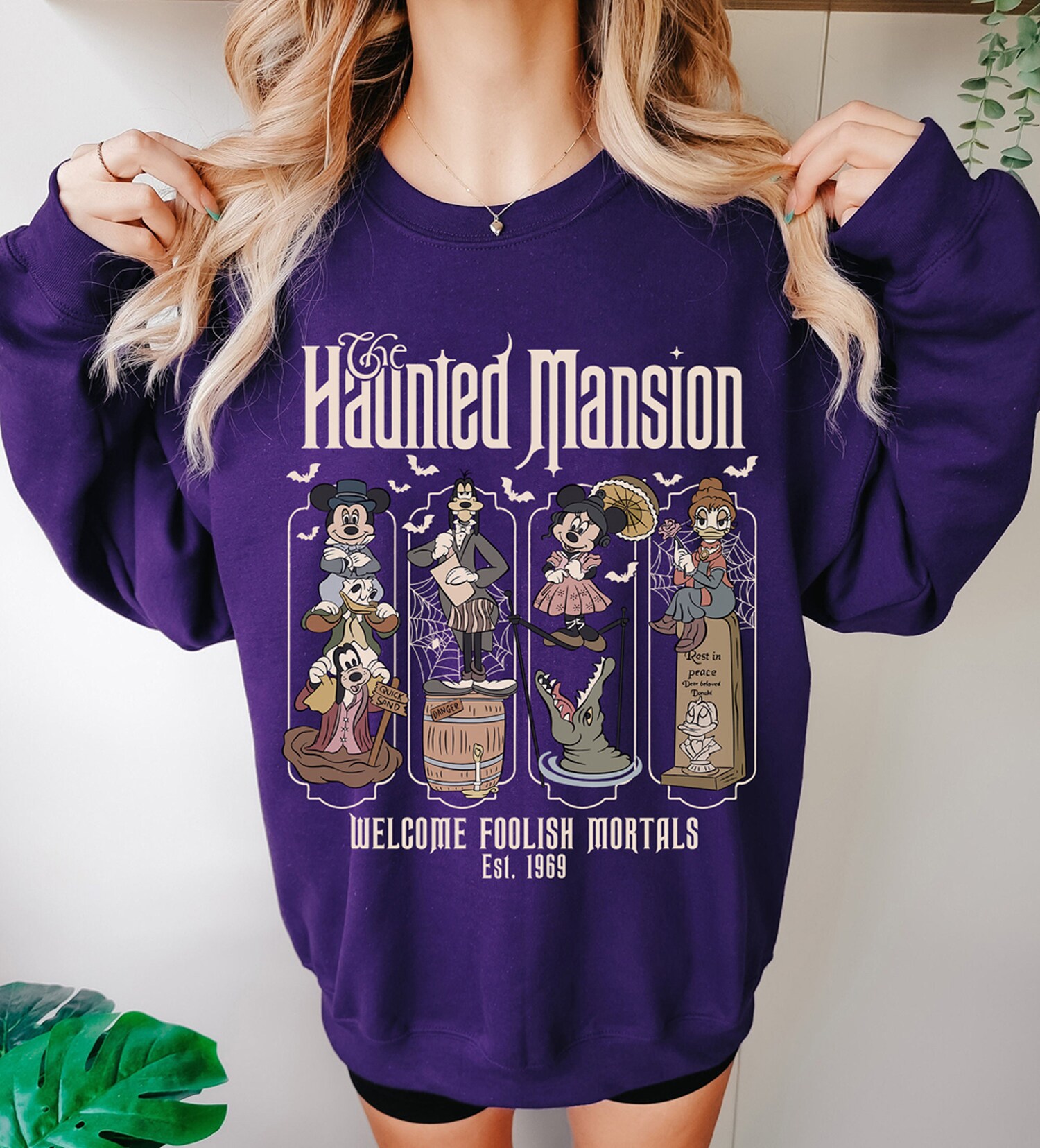 Halloween Haunted Mansion Shirt | Mickey & Friends | Not So Scary Halloween Party Tee image 4