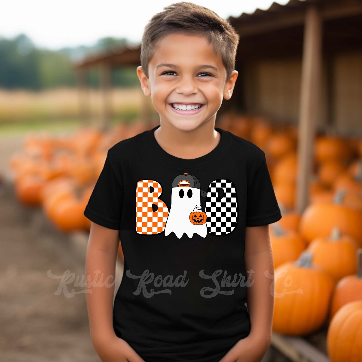 Toddler Halloween T-Shirt | Boys Boo Shirt | Youth Halloween Costume Shirt image 1