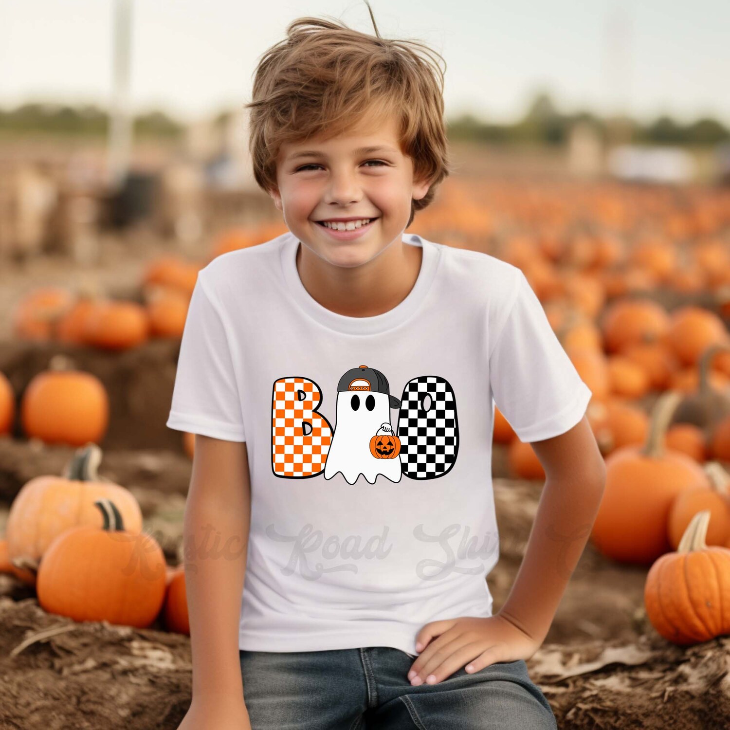 Toddler Halloween T-Shirt | Boys Boo Shirt | Youth Halloween Costume Shirt image 5