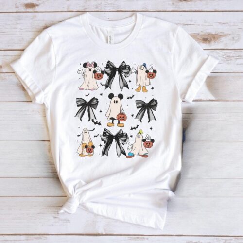 Mickey & Friends Halloween Shirt Not So Scary Party Tee Spooky Season 2024 image 0