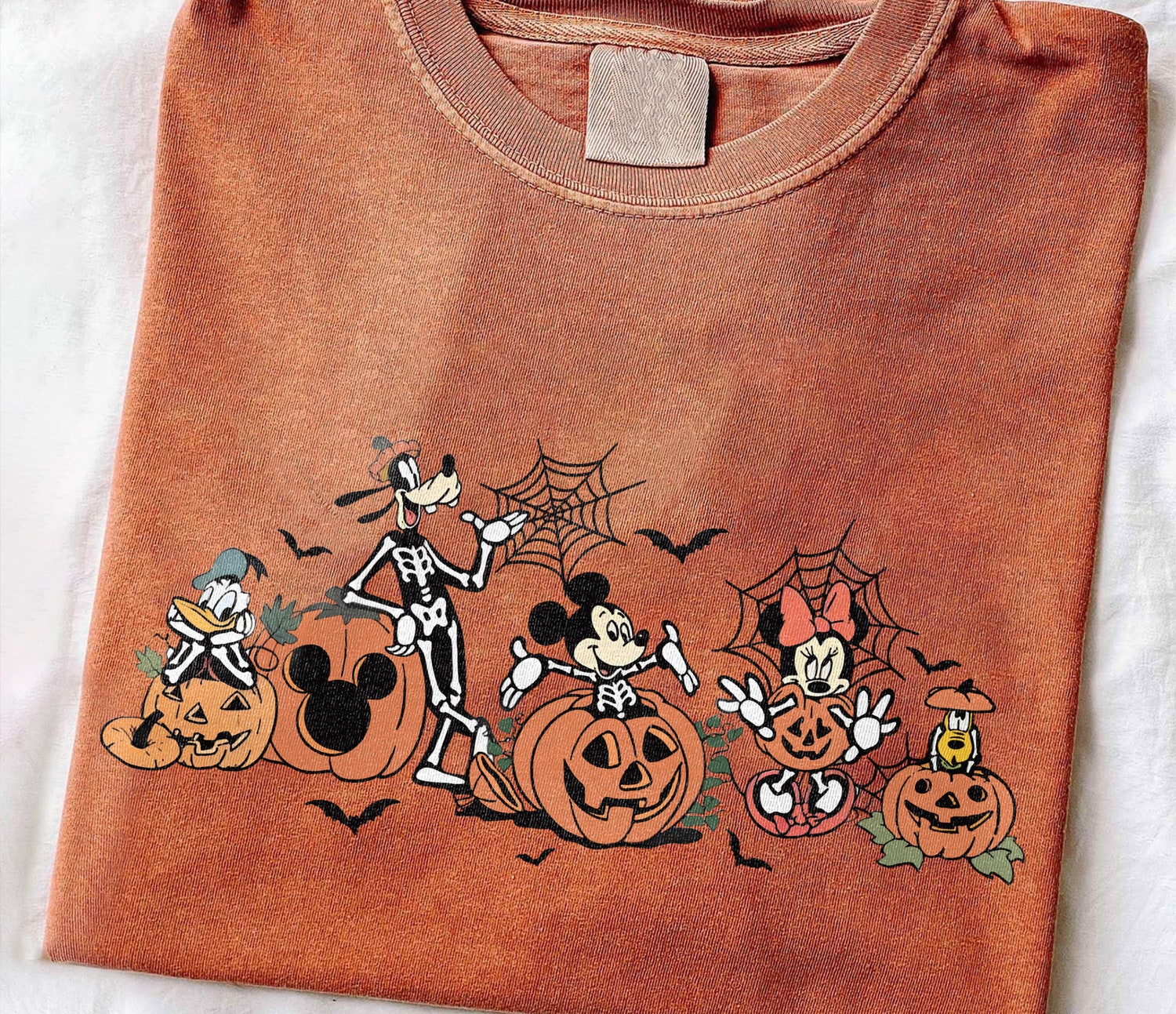 Mickey and Friends Halloween Pumpkin Shirt | Halloween Shirt | Mickey Not So Scary Party image 0