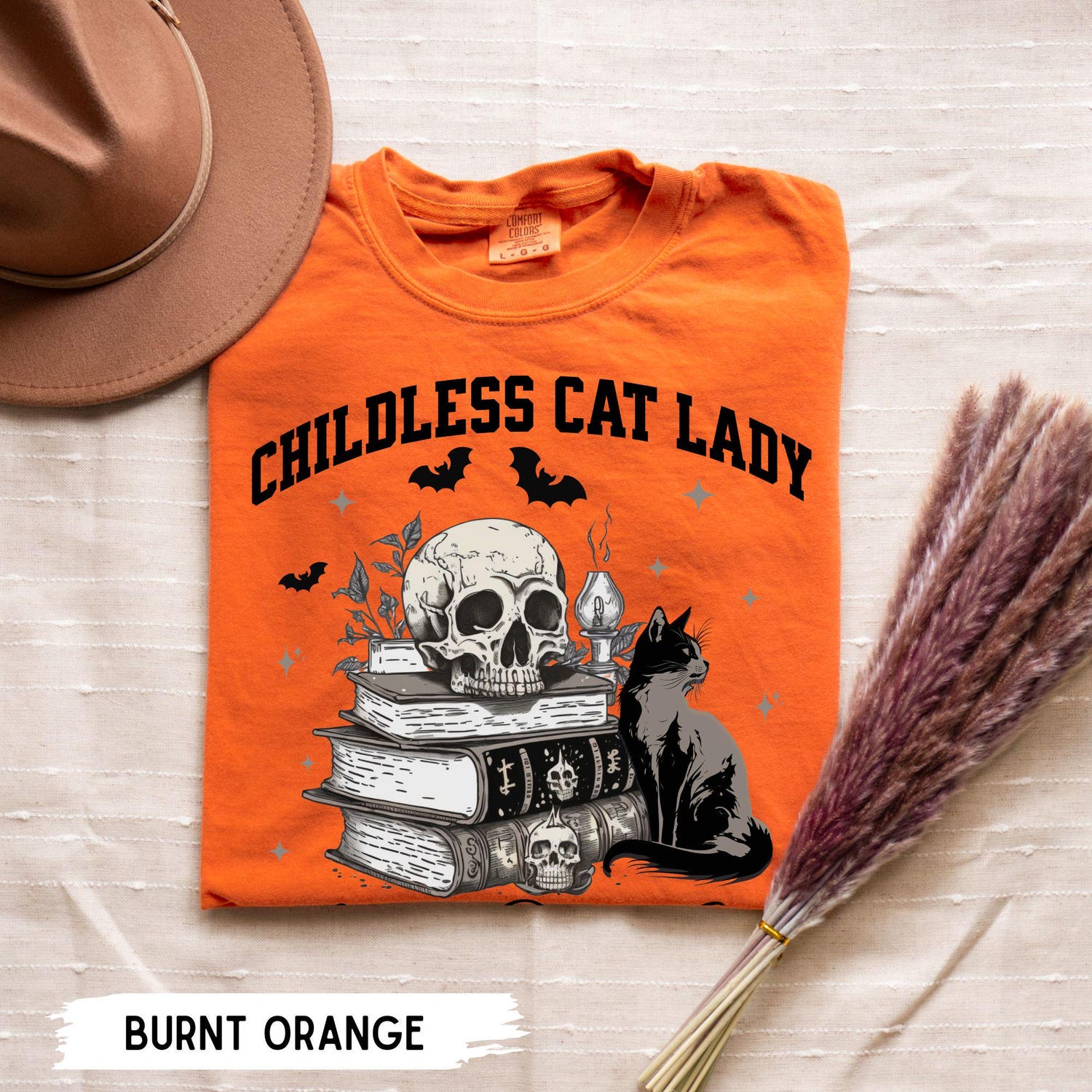 Childless Cat Lady Shirt | Cat Lady Election 2024 Tee | Halloween Cat Lady Shirt | Smash Patriarchy image 4