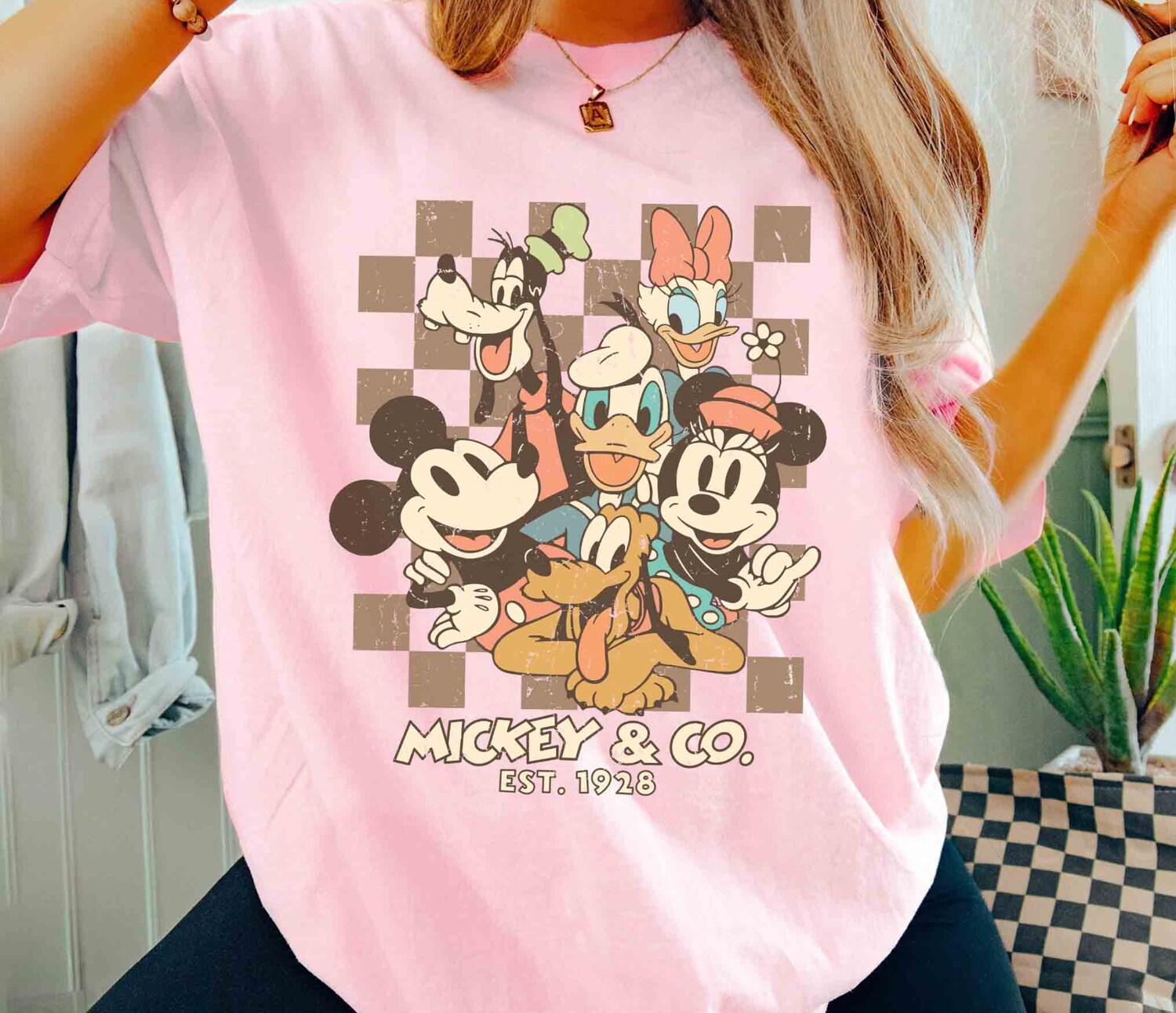 Vintage Mickey & Co 1928 T-Shirt | Family Shirt image 3