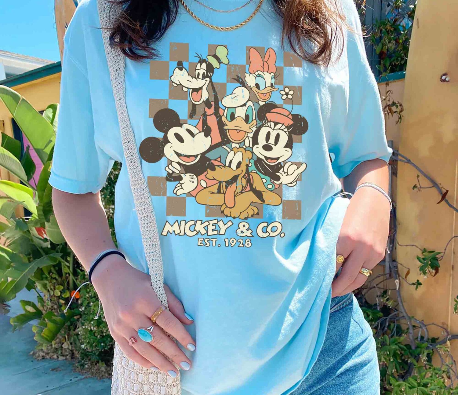 Vintage Mickey & Co 1928 T-Shirt | Family Shirt image 2