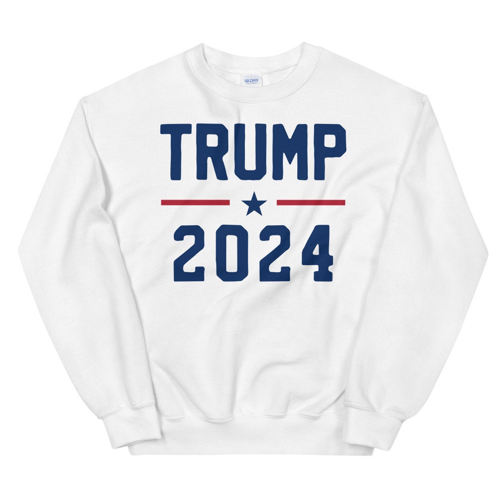 Trump 2024 Sweatshirt | Pro America Republican Shirt | Patriotic Unisex Gifts | Pro Trump Apparel image 1