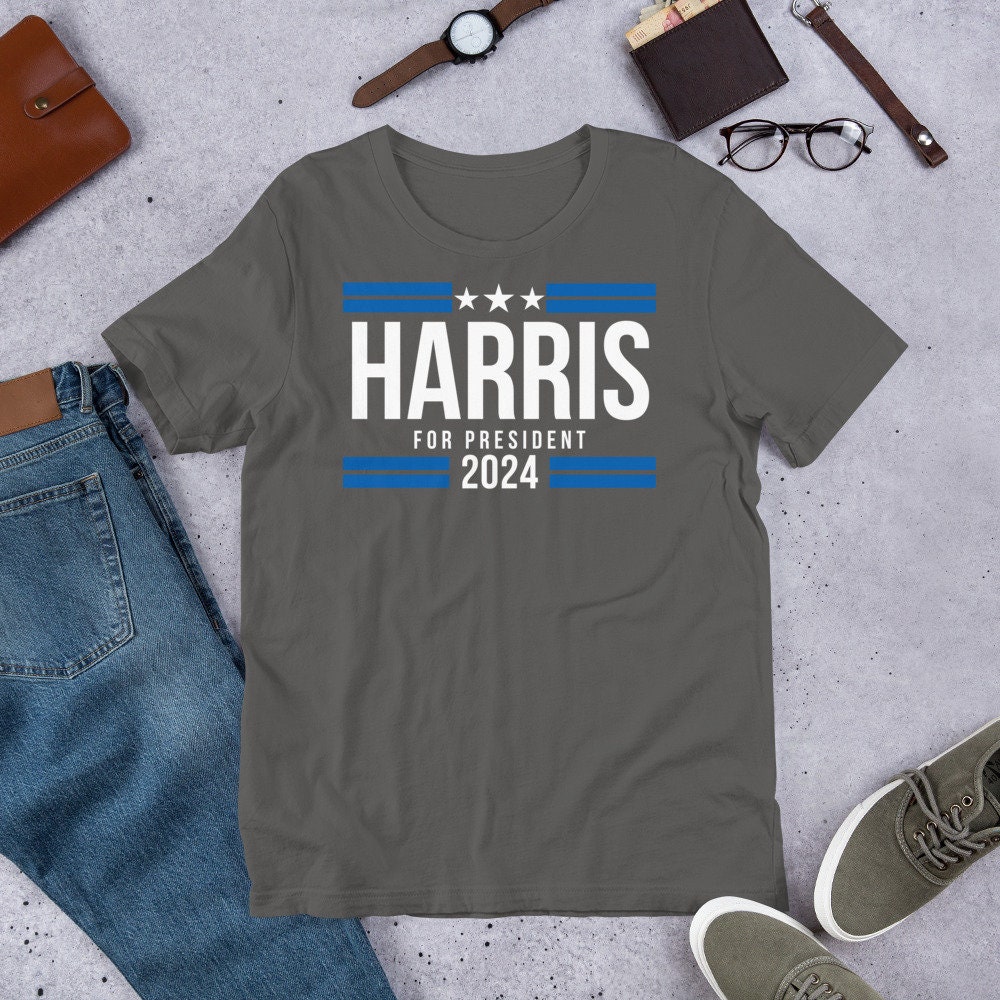 Kamala Harris 2024 Campaign T-Shirt Unisex President Harris Shirt Harris For President 2024 image 4