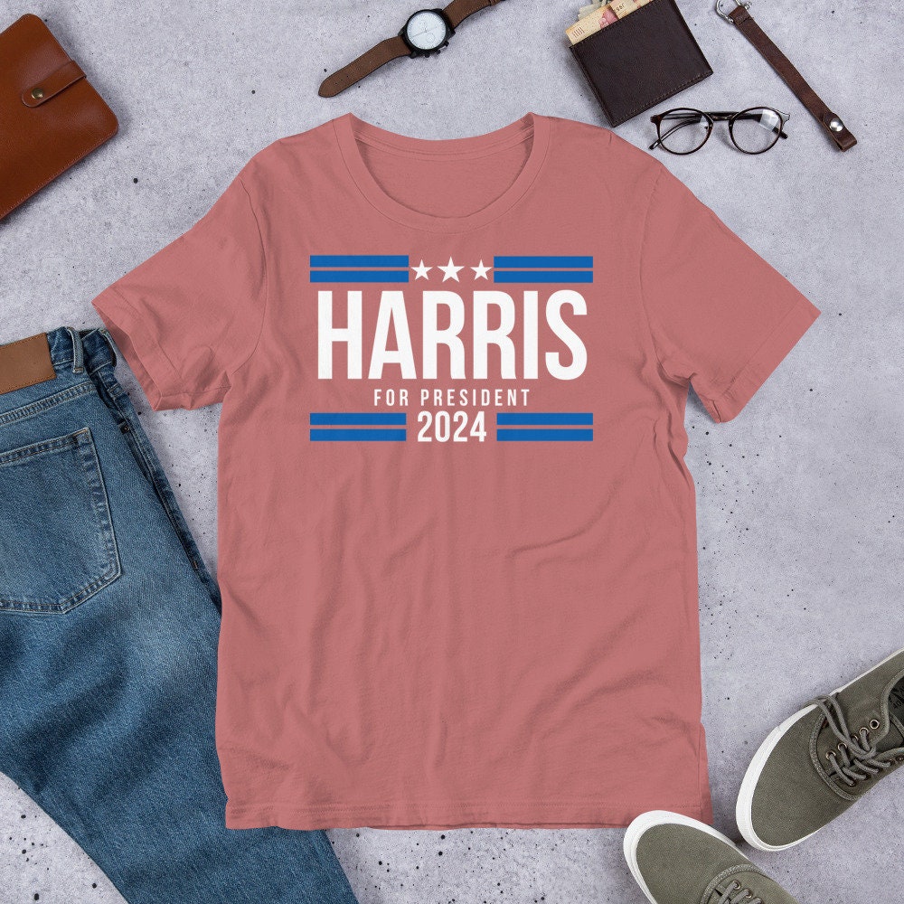 Kamala Harris 2024 Campaign T-Shirt Unisex President Harris Shirt Harris For President 2024 image 6