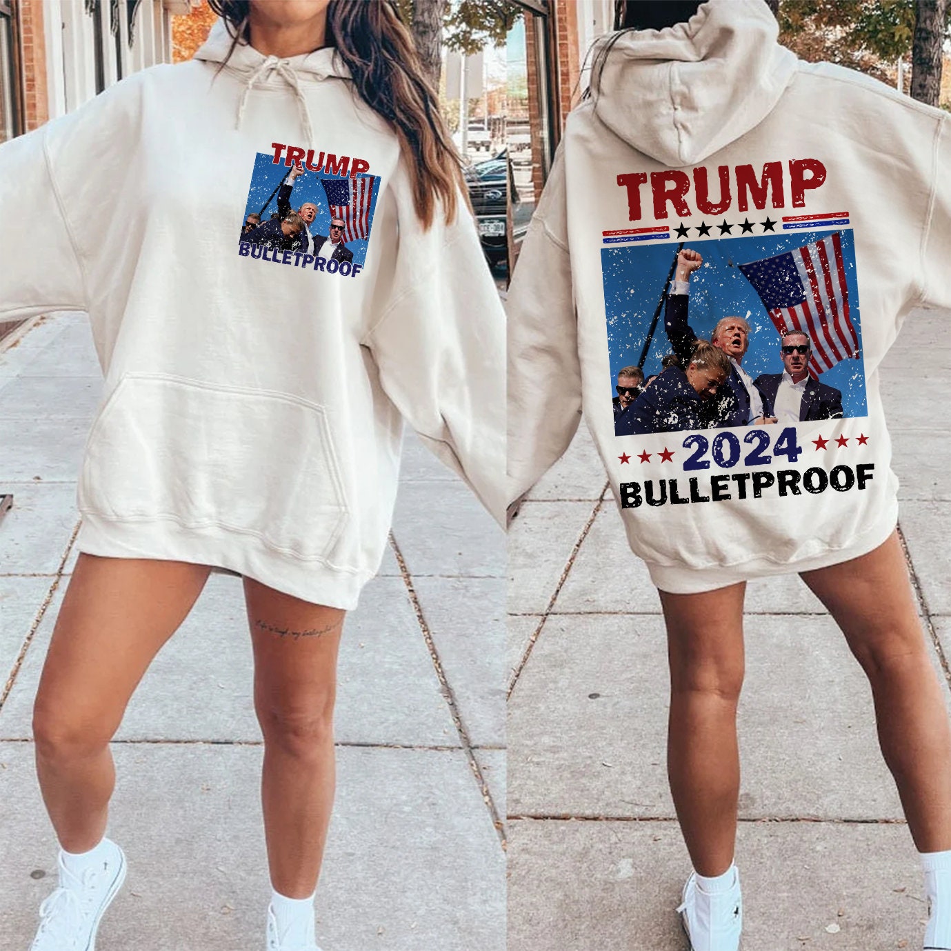 Trump 2024 Supporter Shirt | Trump President T-shirt | MAGA Election USA 2024 | Republicans Tee image 2