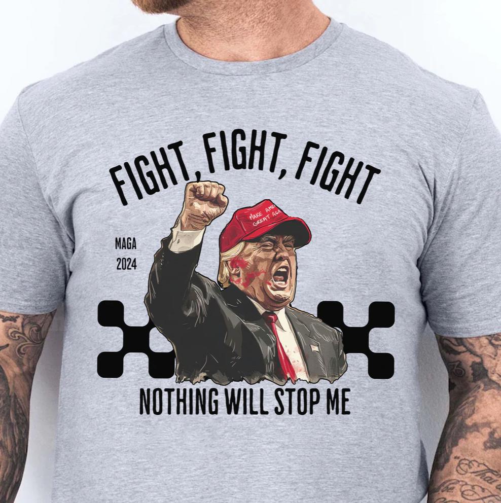 Nothing Will Stop Me Trump 2024 Rally Shirt | Donald Trump Pennsylvania Campaign T-Shirt image 2