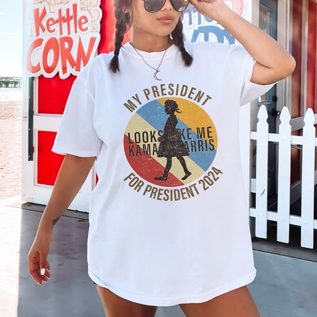 Kamala Harris 2024 Shirt - My VP Looks Like Me - Election 2024 image 1