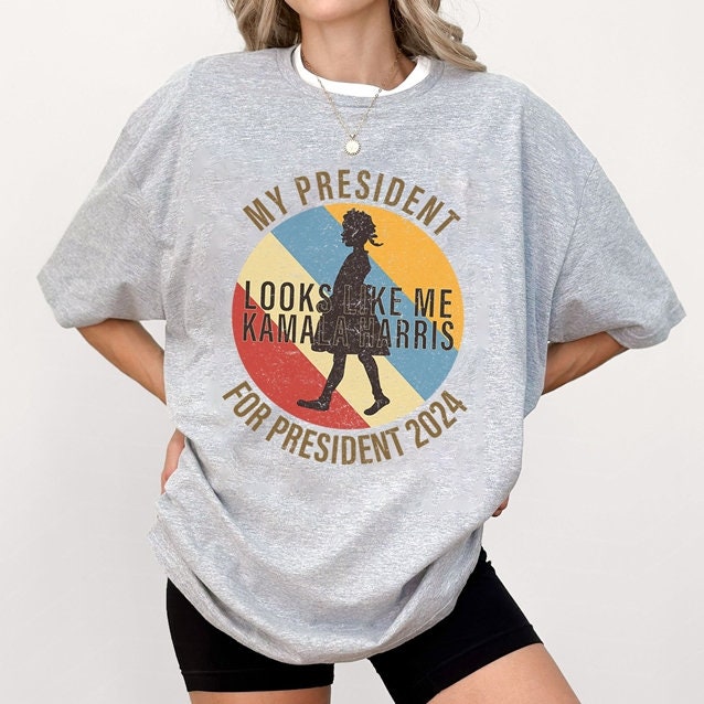 Kamala Harris 2024 Shirt - My VP Looks Like Me - Election 2024 image 4